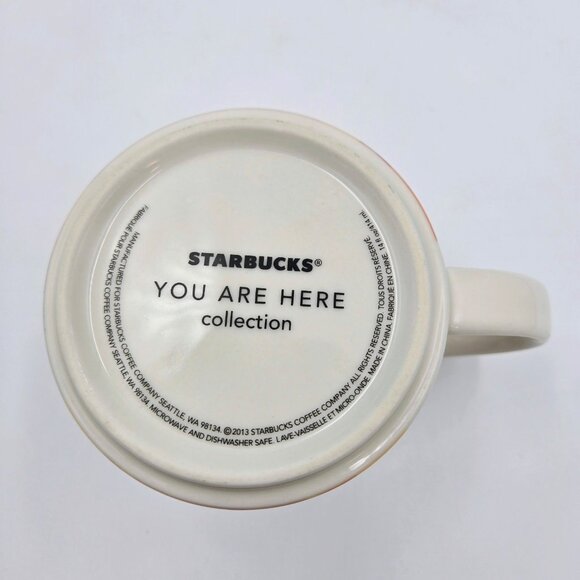 Starbucks Los Angeles You Are Here Series Mug Cup Coffee 2013 Read - Picture 9 of 9